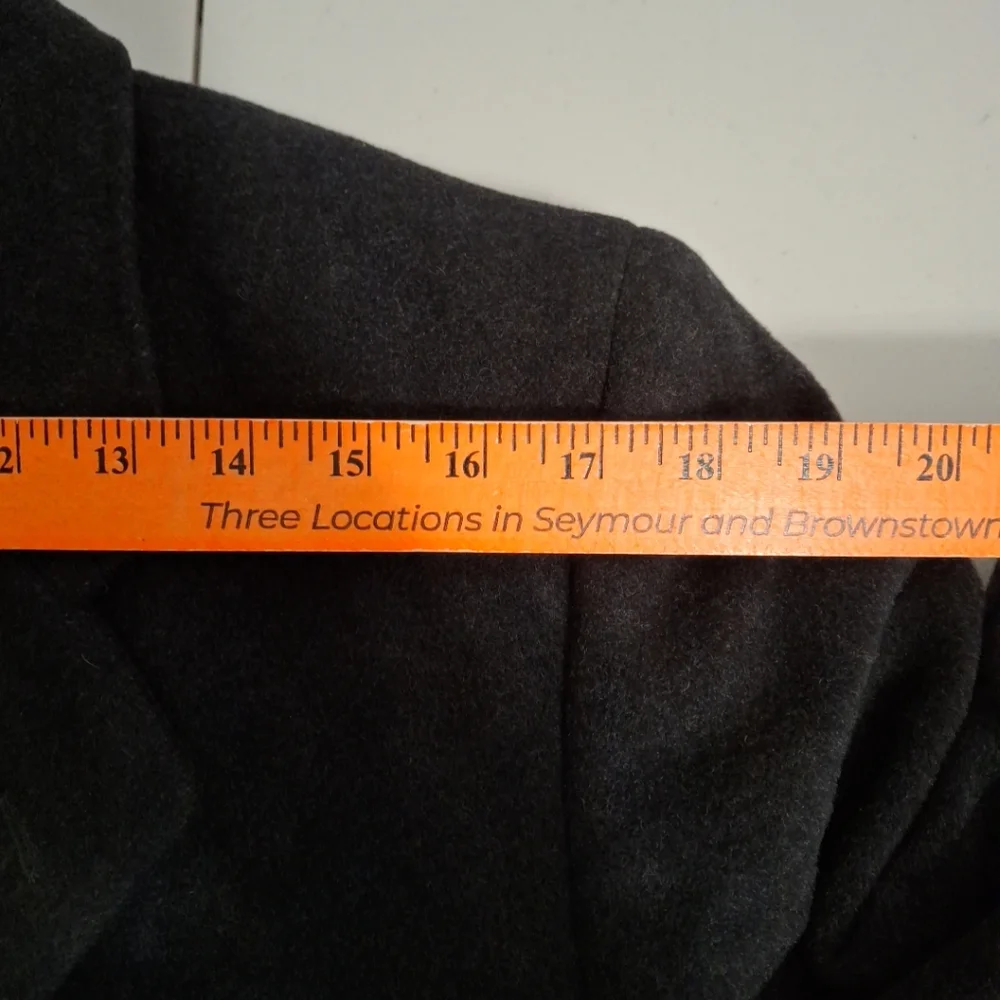 Mark Alexander Cashmere Overcoat Men's 42R Gray‎